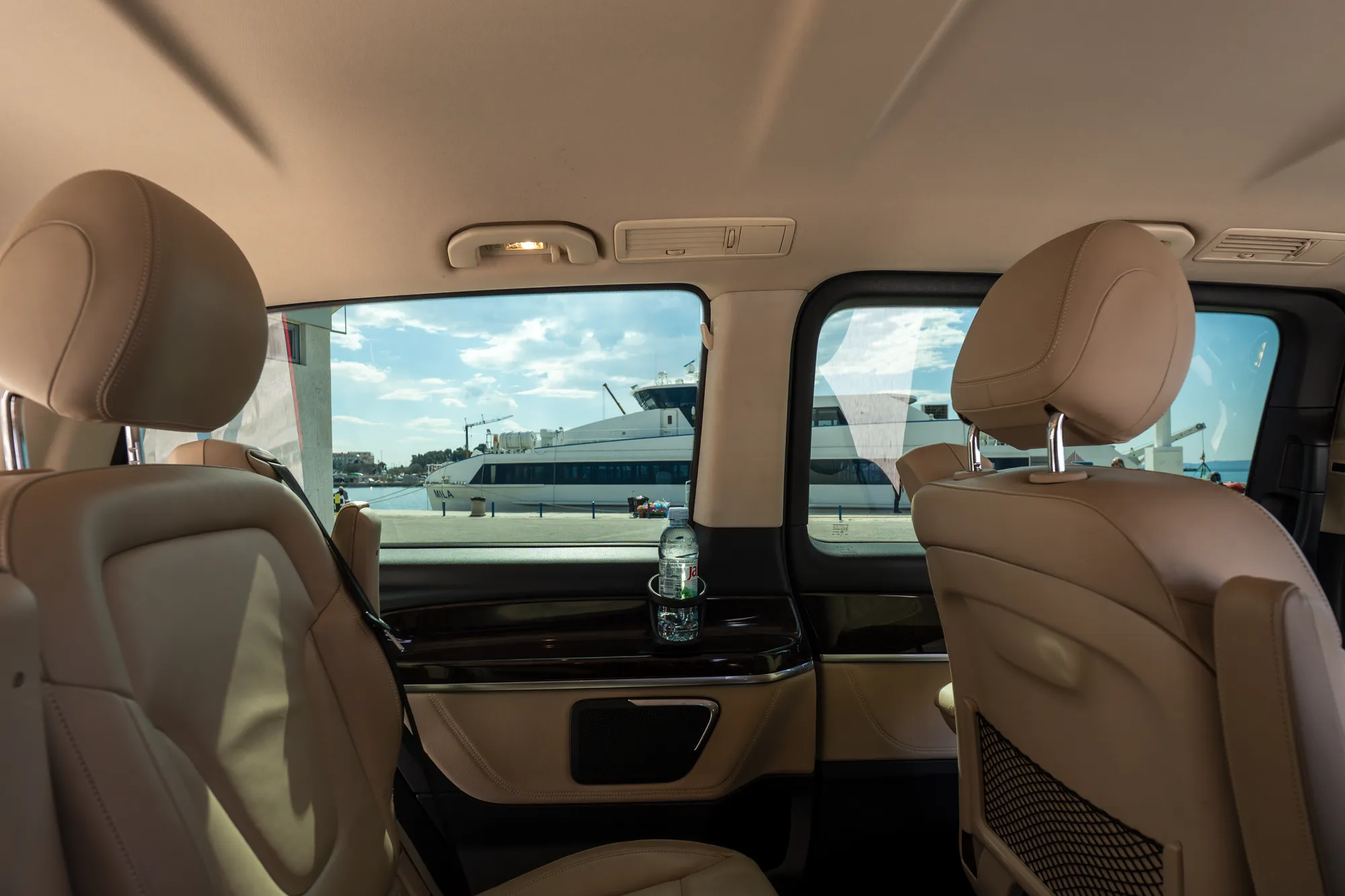 Mercedes V-Class parked