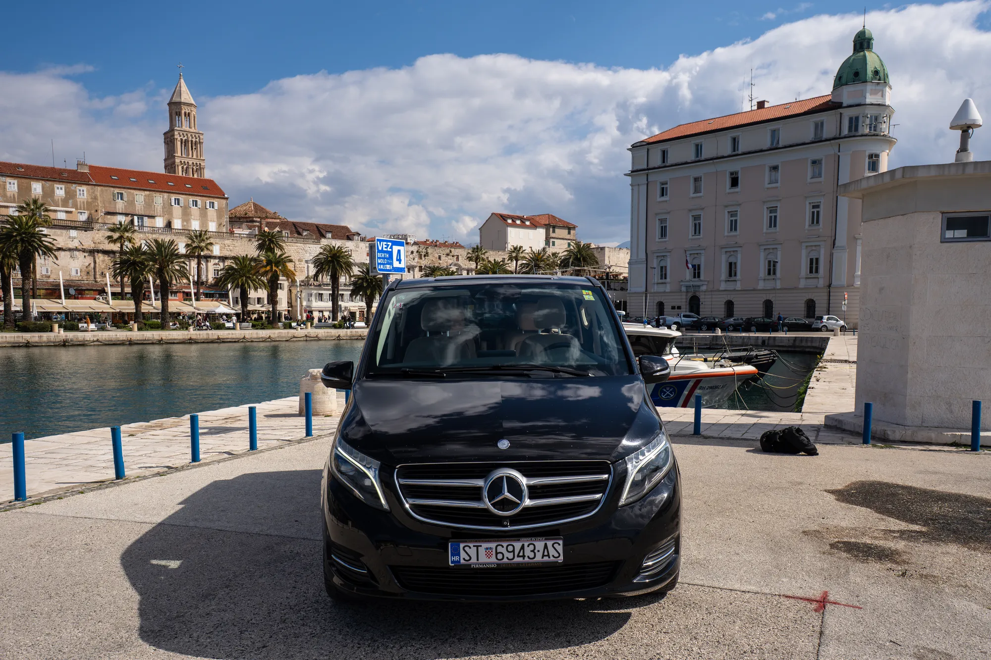 Mercedes V-Class leather interior