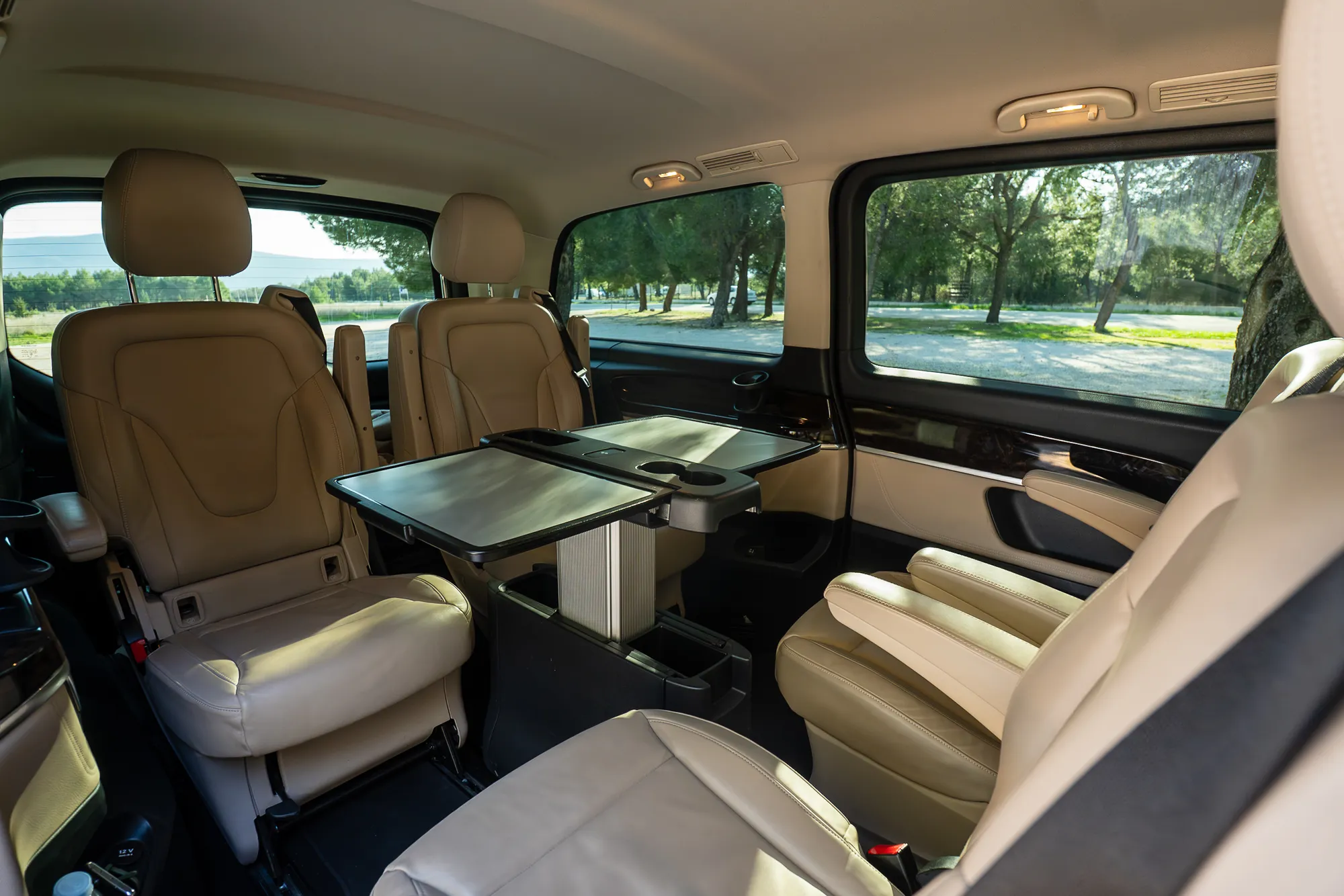 Mercedes V-Class passenger cabin