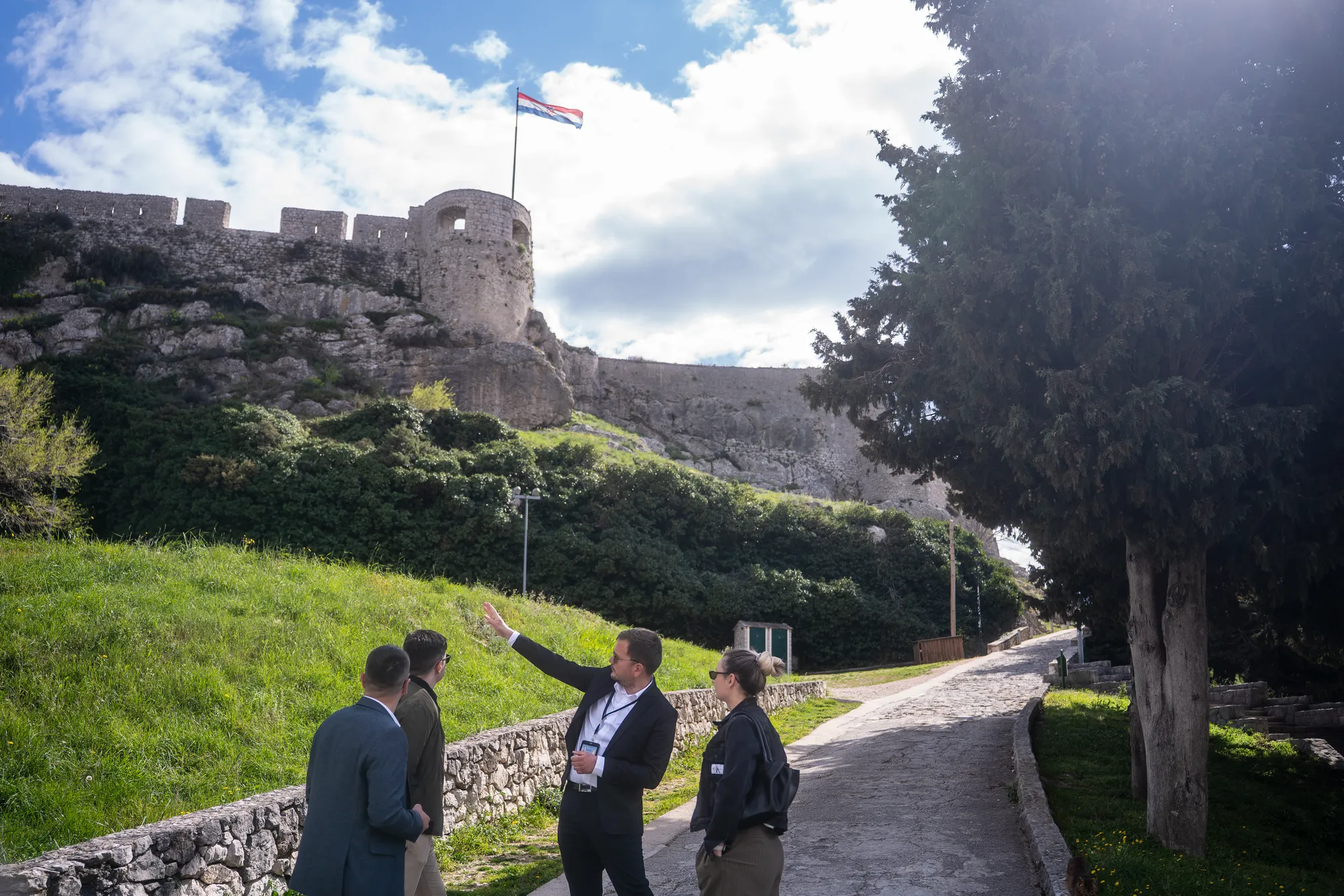 Fortress outer courtyard
