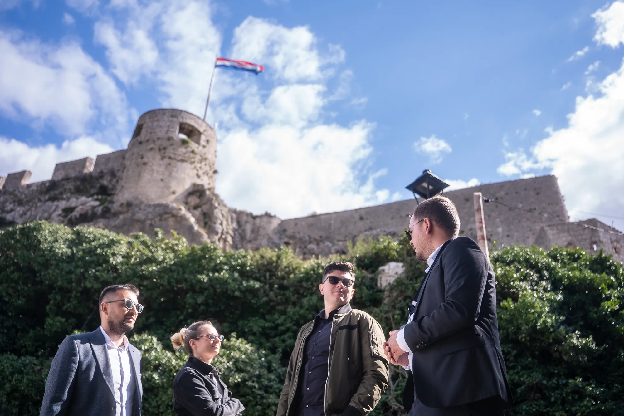 Klis inner courtyard