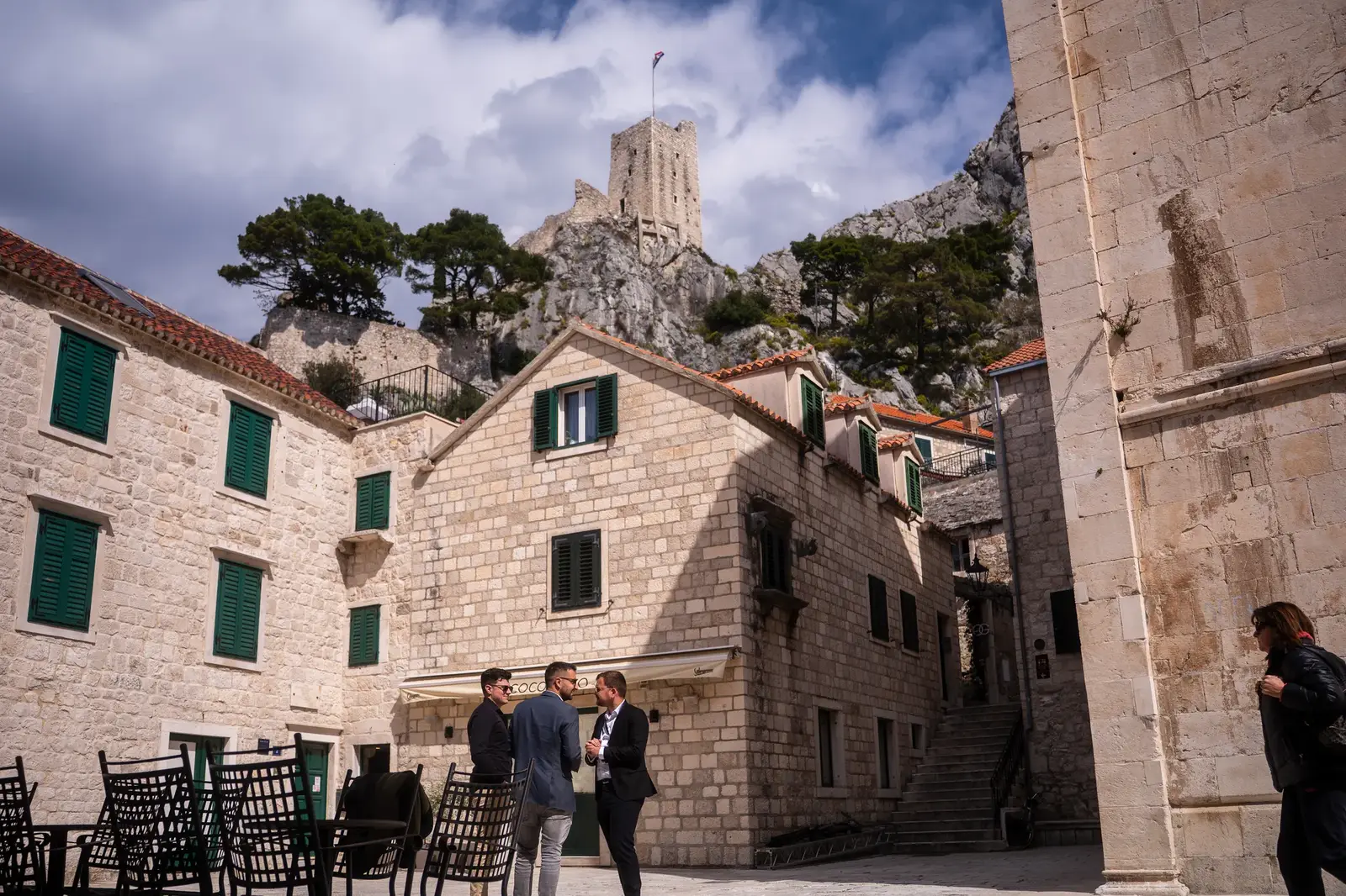 Omiš street view