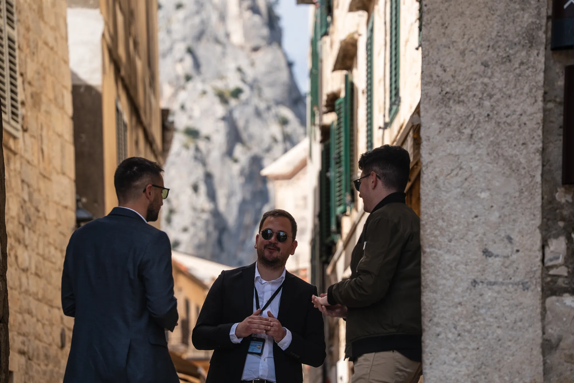 Omiš pirate town streets