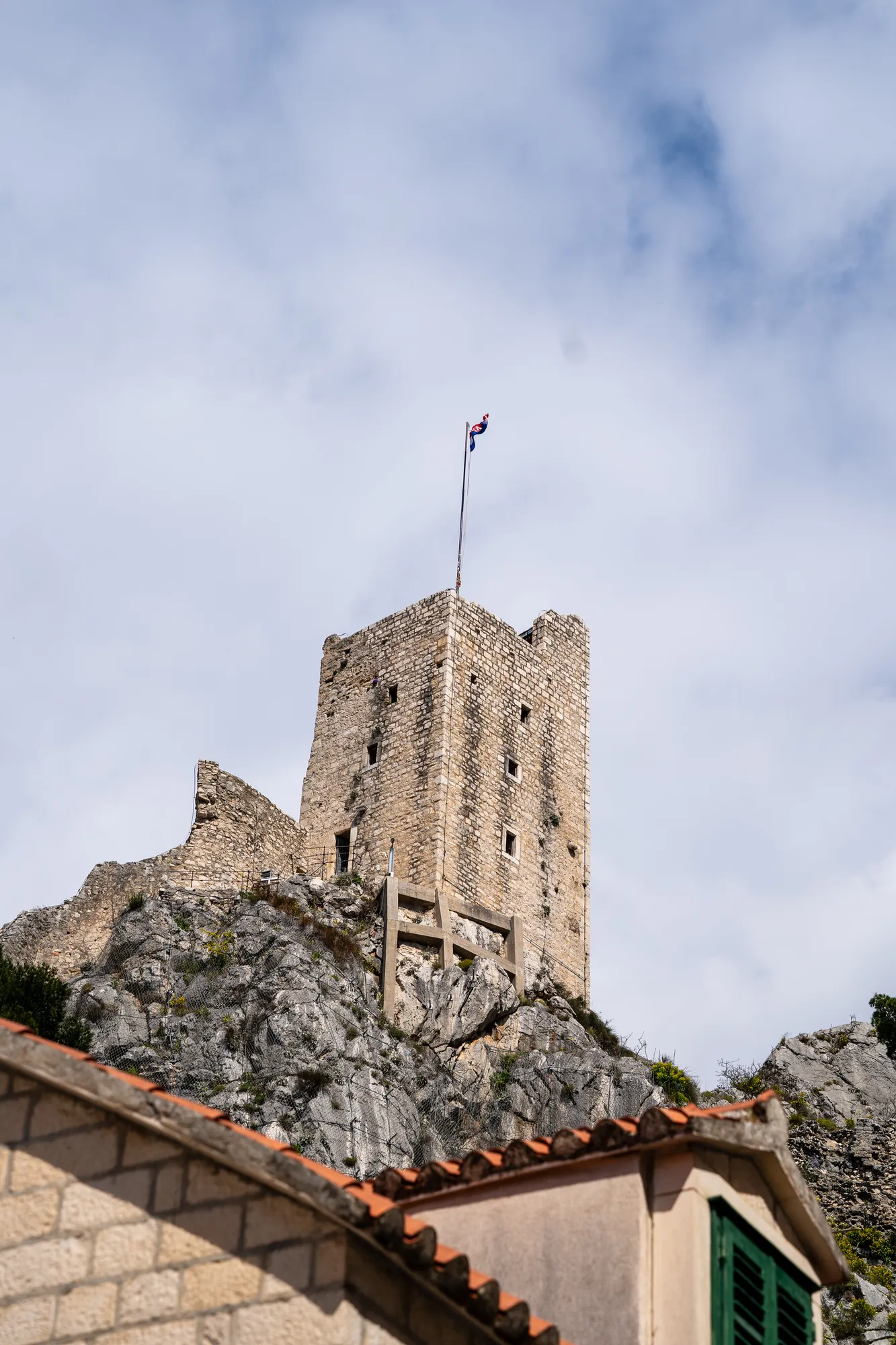 Cetina River view from Omiš