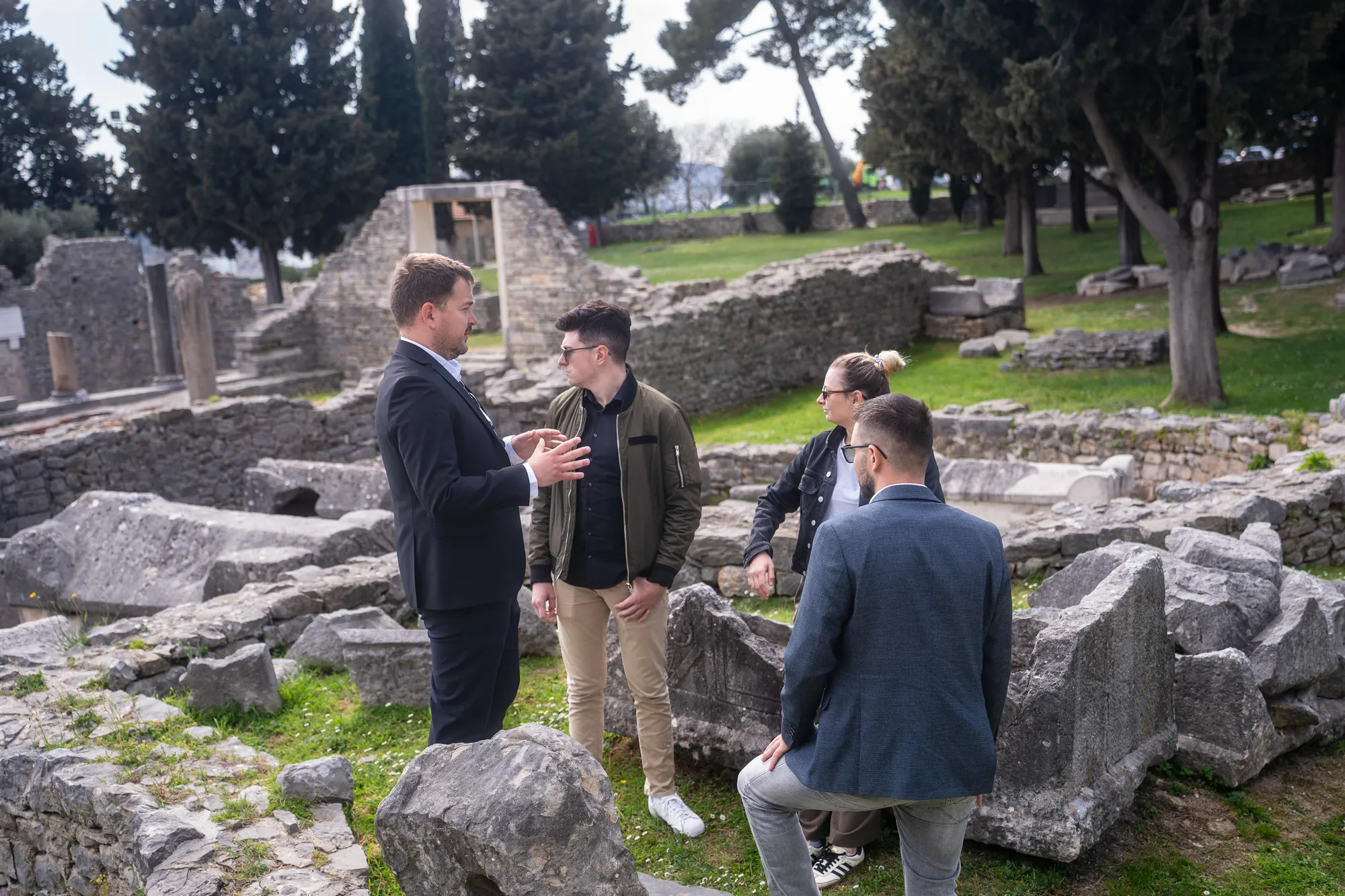 Ancient ruins at Salona