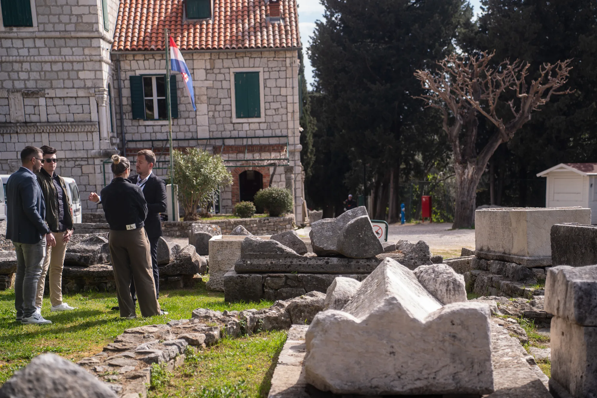 Early Christian structures at Salona
