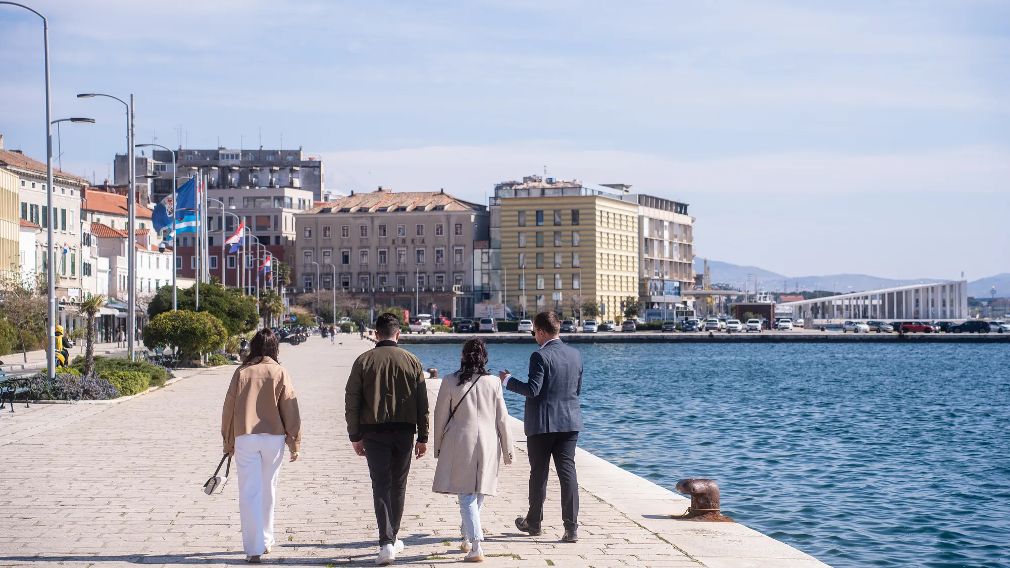 Šibenik coastal view