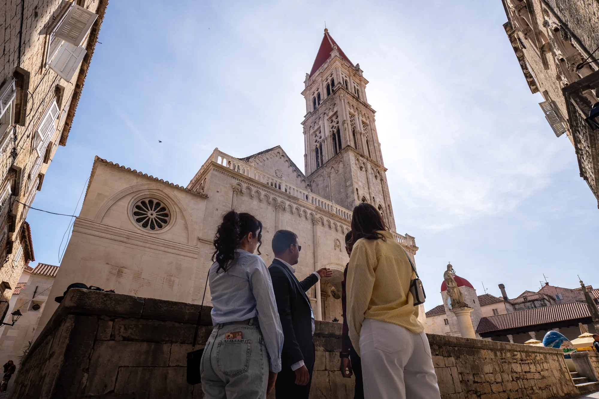 Trogir old town entrance